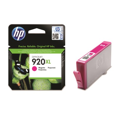 Inkoustová náplň HP 920XL purpurová (CD973AE)