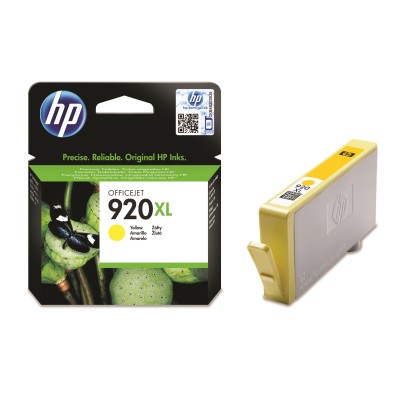 Inkoustová náplň HP 920XL žlutá (CD974AE)
