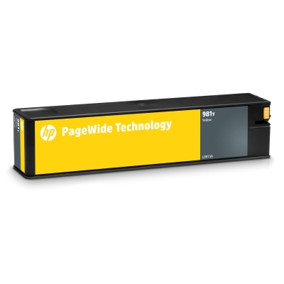 Inkoustová náplň HP 981Y žlutá (L0R15A)