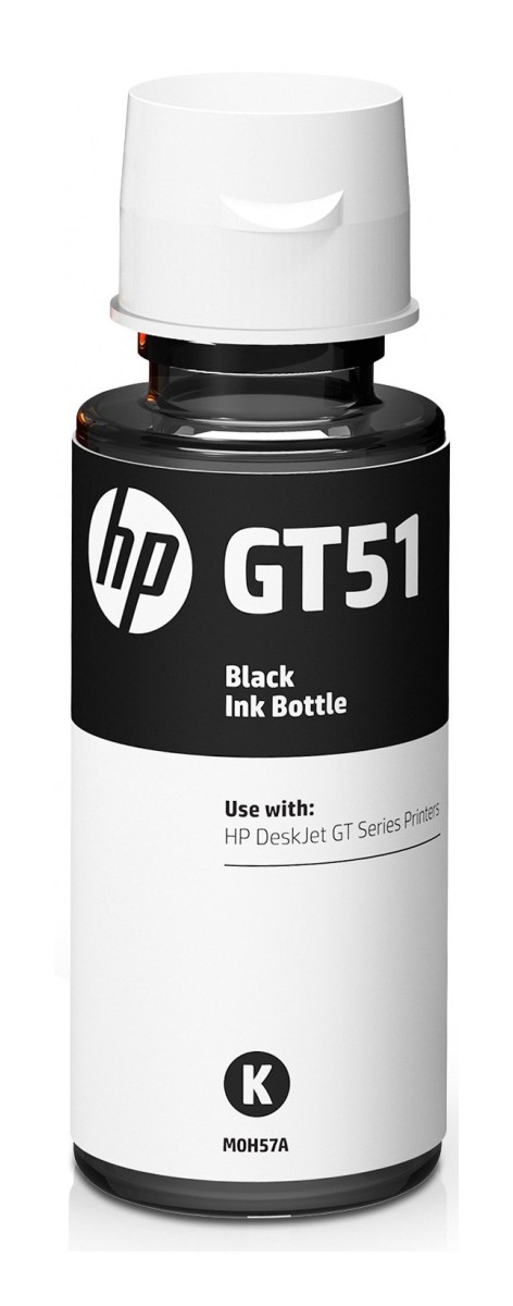 Lahvička s inkoustem HP GT51 černá (M0H57AE)