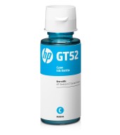 Lahvička s inkoustem HP GT52 azurová (M0H54AE)
