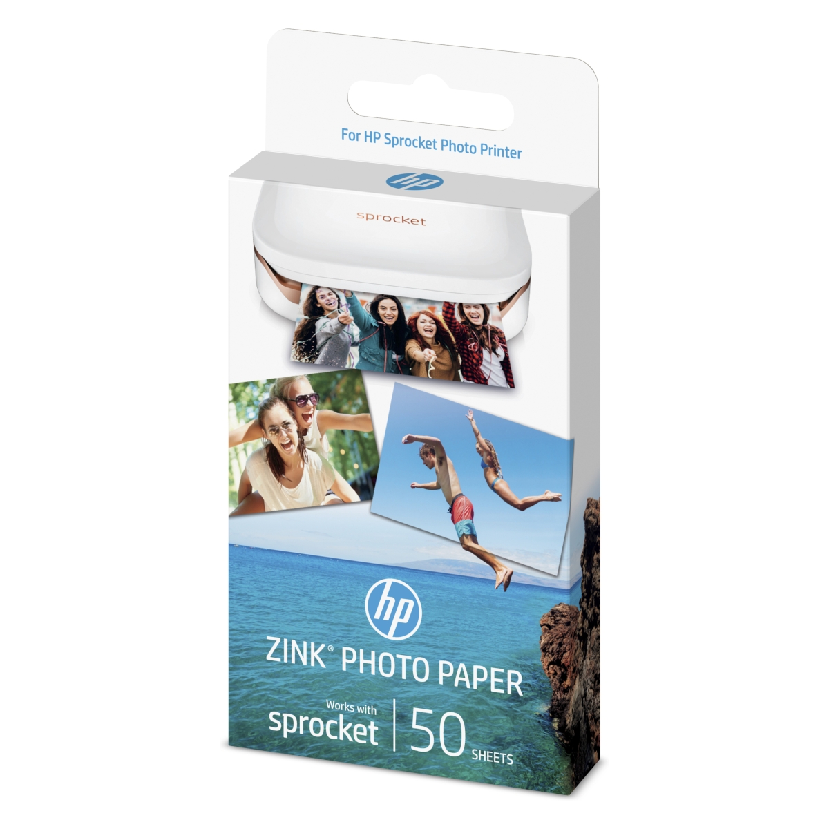 Samolepící fotopapír HP ZINK - 50 listů (1DE37A)