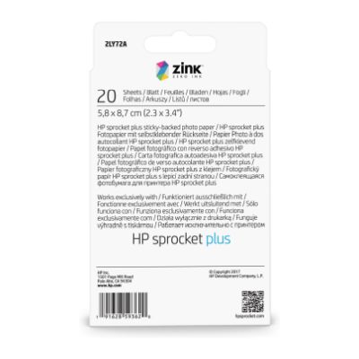 Samolepící fotopapír HP ZINK Plus - 20 listů (2LY72A)