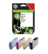 Sada inkoustových kazet HP 364 pro snadné objednání (standard/XL) (HP-364XL)