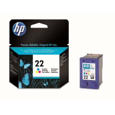 Inkoustová náplň HP 22 tříbarevná (C9352AE)