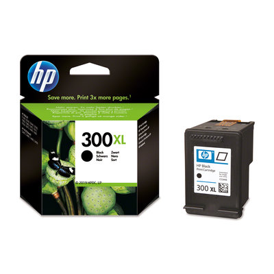 Inkoustová náplň HP 300XL černá (CC641EE)