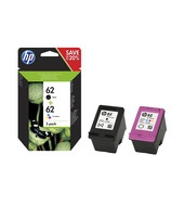 Inkoustová náplň HP 62 kombinované balení (N9J71AE)