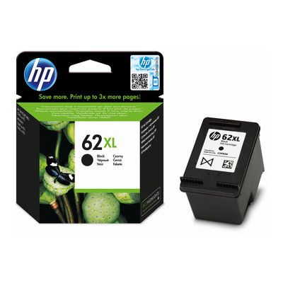 Inkoustová náplň HP 62XL černá (C2P05AE)
