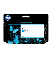 Inkoustová náplň HP 70 azurová (C9452A)