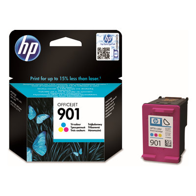 Inkoustová náplň HP 901&nbsp;tříbarevná (CC656AE)