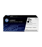 Toner HP 12A černý, dvojbalení (Q2612AD)