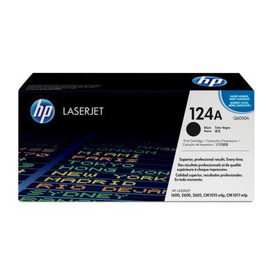 Toner HP 124A černý (Q6000A)