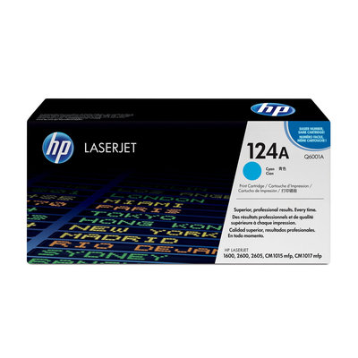 Toner HP 124A azurový (Q6001A)