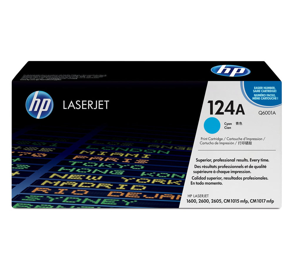 Toner HP 124A azurový (Q6001A)