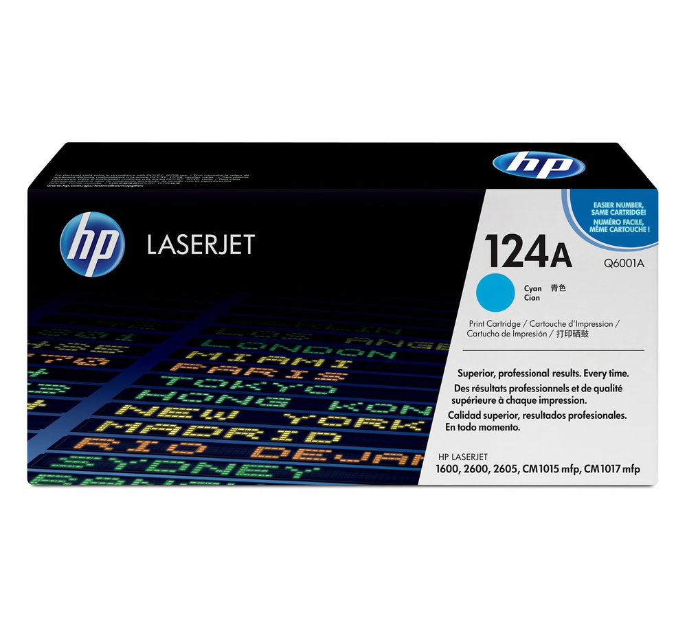 Toner do tiskárny HP 124A azurový (Q6001A)