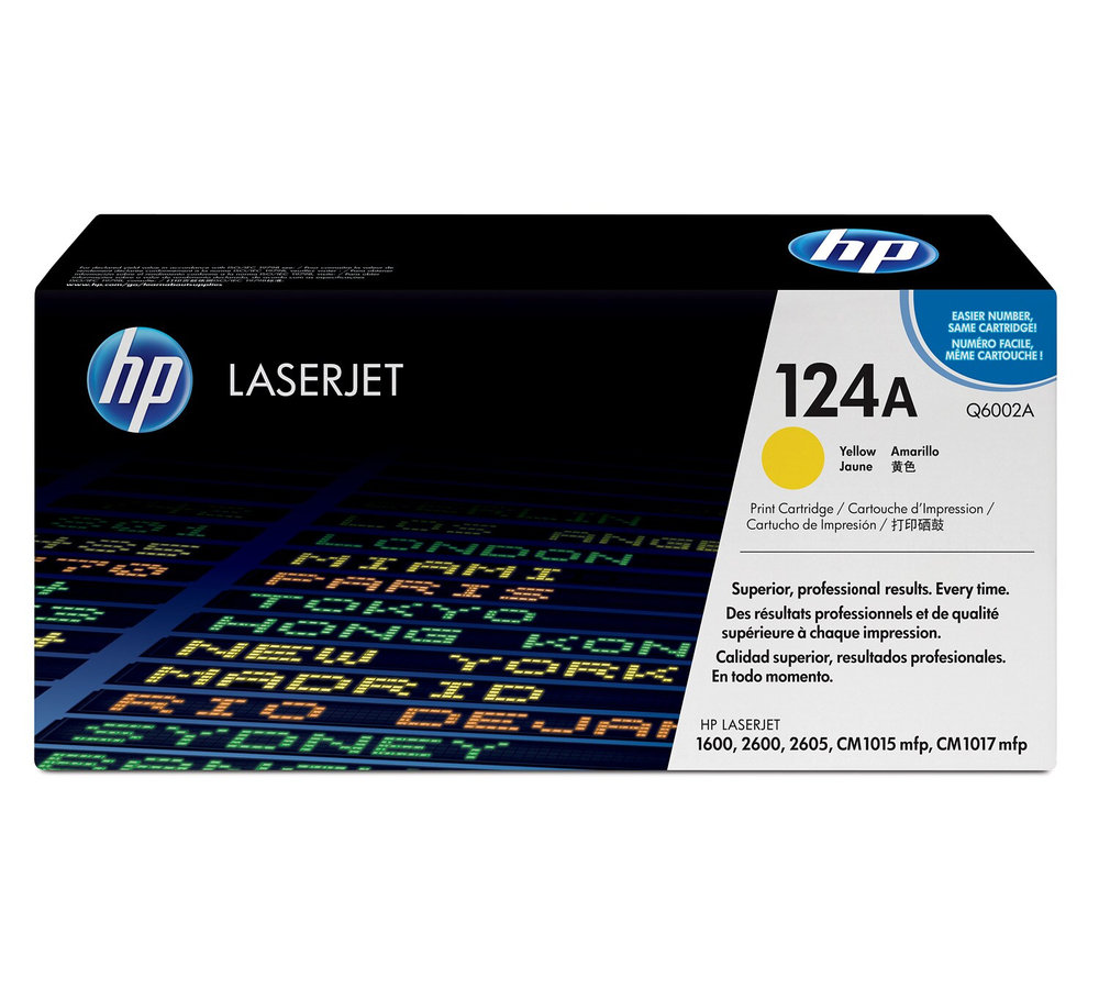 Toner HP 124A žlutý (Q6002A)