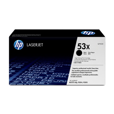 Toner HP 53X černý (Q7553X)
