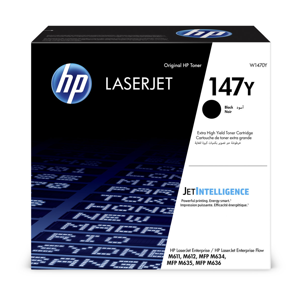 Toner do tiskárny HP 147Y - černý (W1470Y)