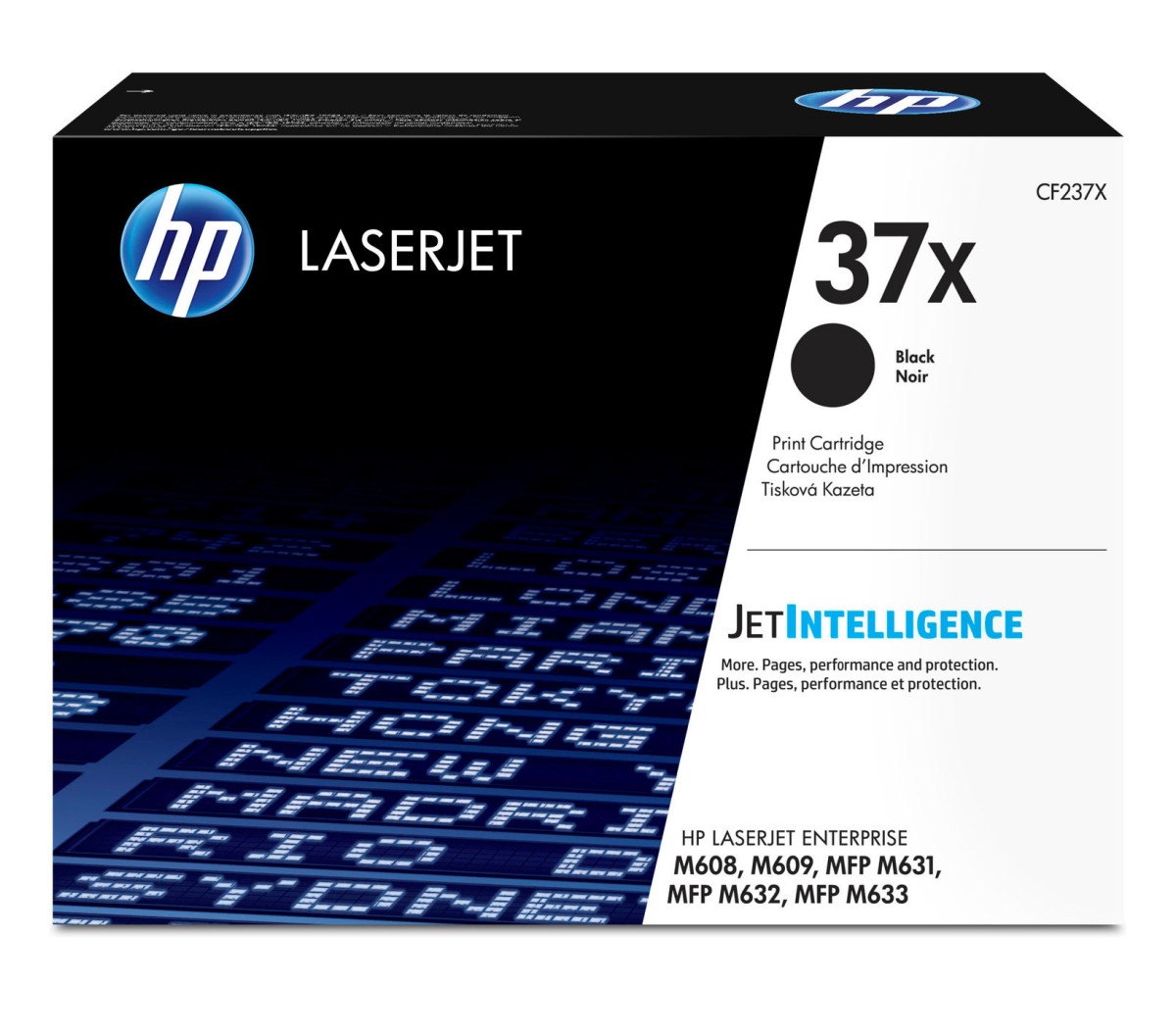 Toner do tiskárny HP 37X černý (CF237X)