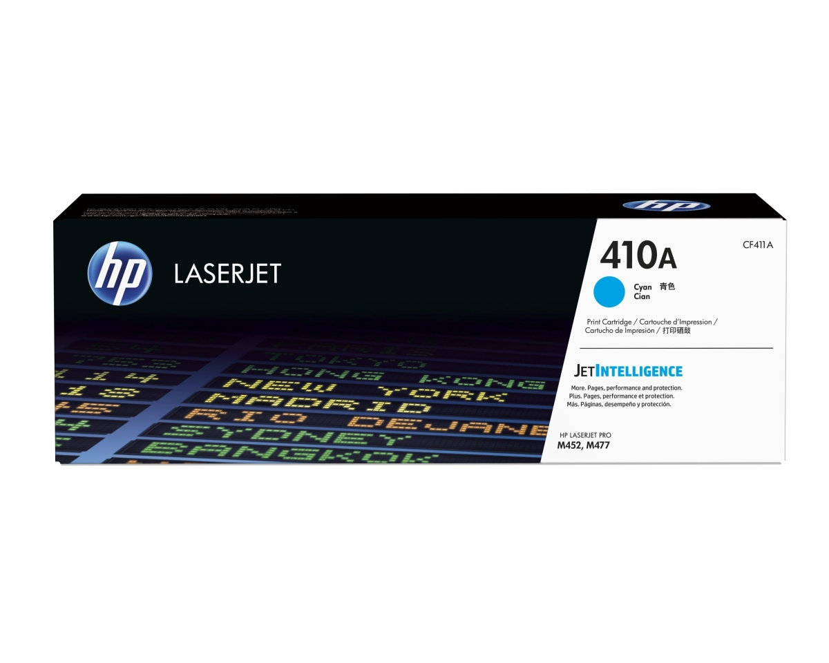 Toner HP 410A azurový (CF411A)