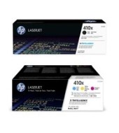 Toner HP 410X azurový, purpurový, žlutý + černý (CF252XM-CF410X)