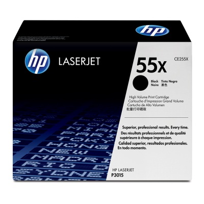 Toner HP 55X černý (CE255X)