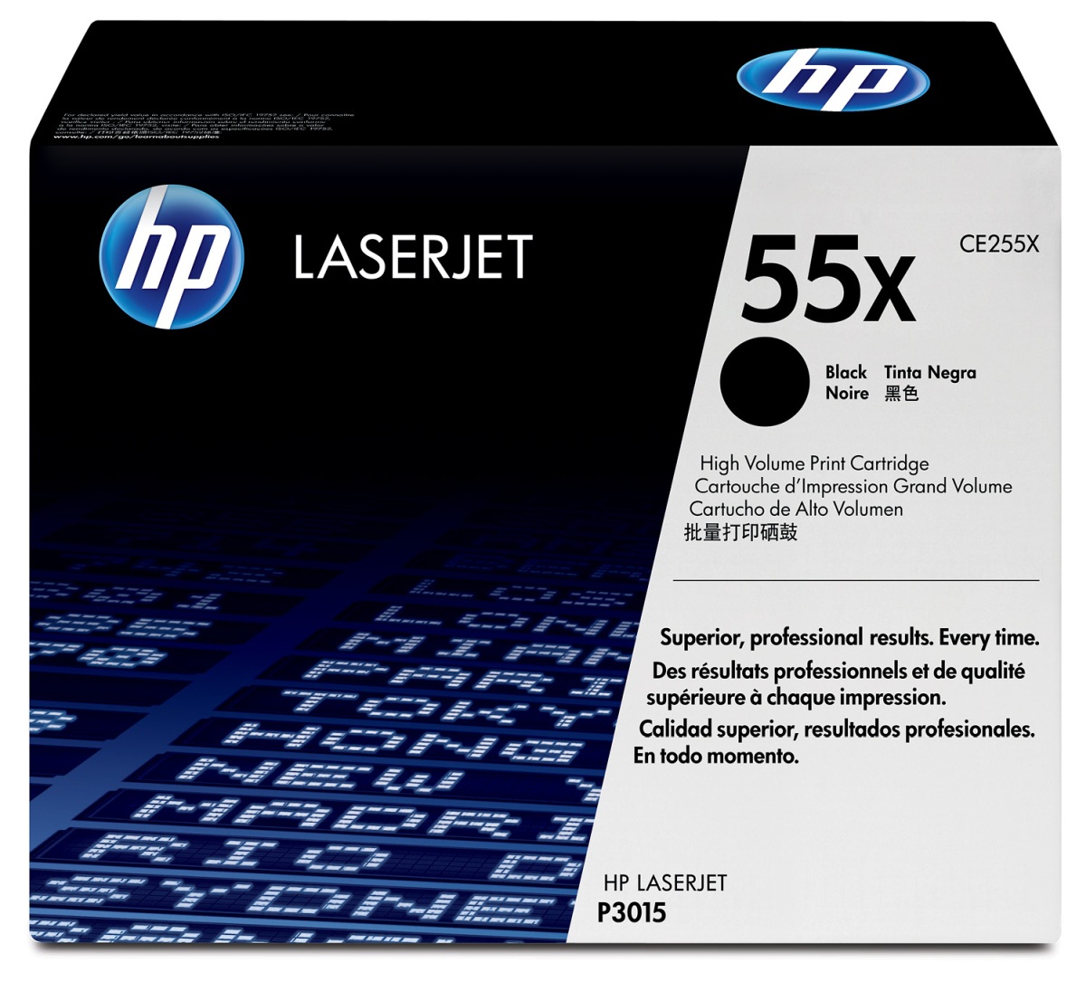 Toner HP 55X černý (CE255X)