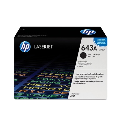 Toner do tiskárny HP 643A černý (Q5950A)