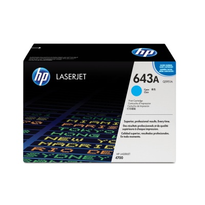 Toner do tiskárny HP 643A azurový (Q5951A)