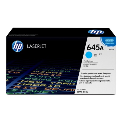 Toner HP 645A azurový (C9731A)