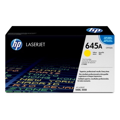 Toner do tiskárny HP 645A žlutý (C9732A)