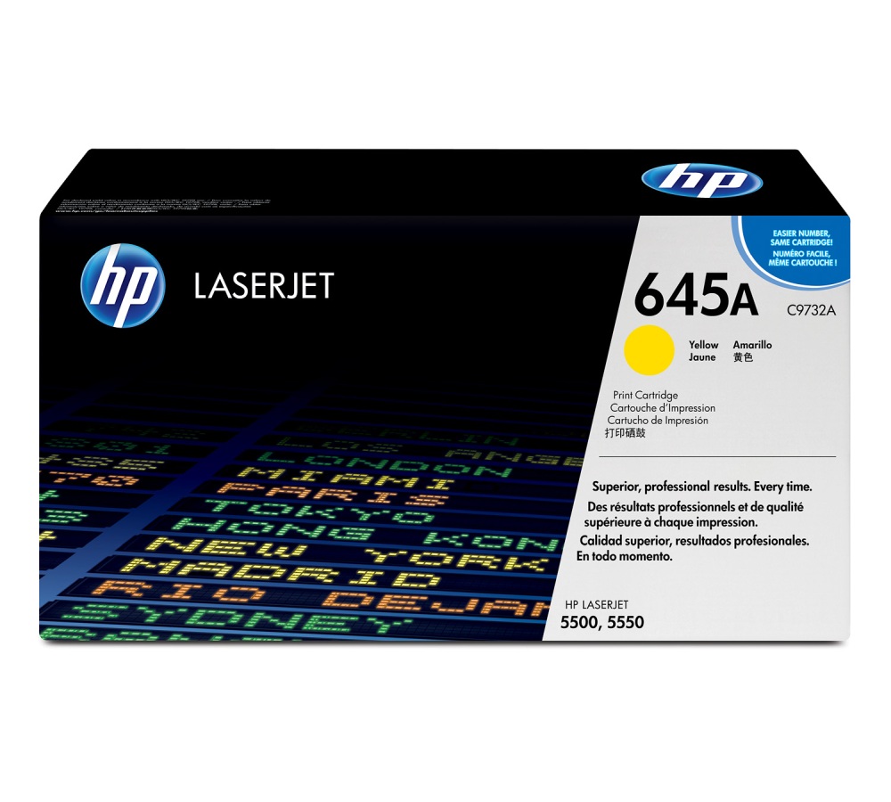 Toner HP 645A žlutý (C9732A)