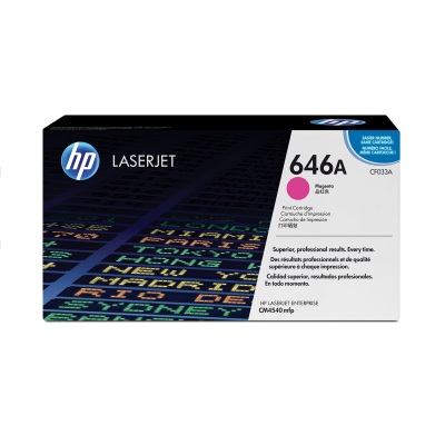 Toner do tiskárny HP 646A purpurový (CF033A)