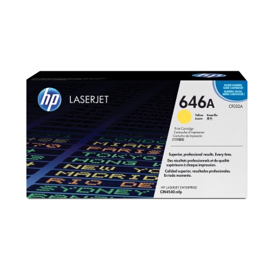 Toner do tiskárny HP 646A žlutý (CF032A)