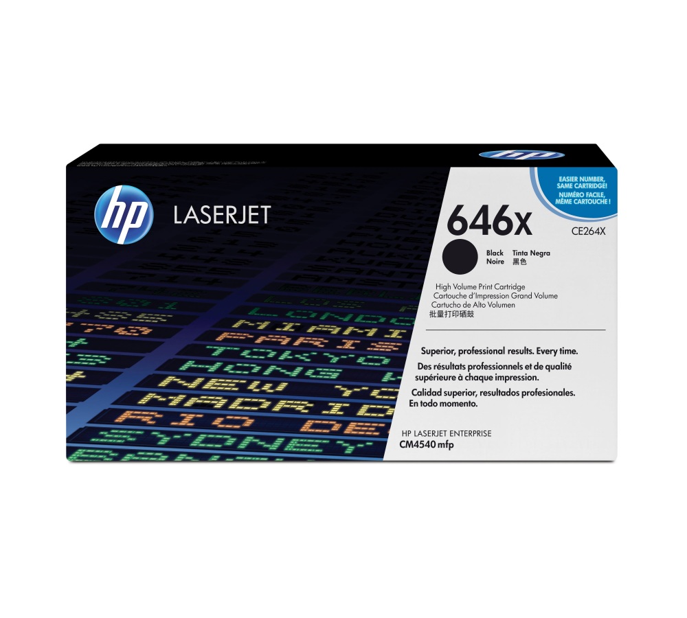 Toner do tiskárny HP 646X černý (CE264X)