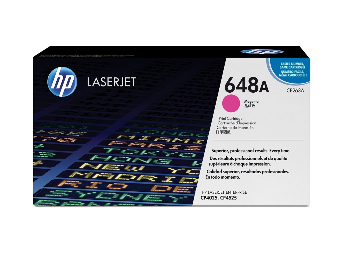 Toner do tiskárny HP 648A purpurový (CE263A)