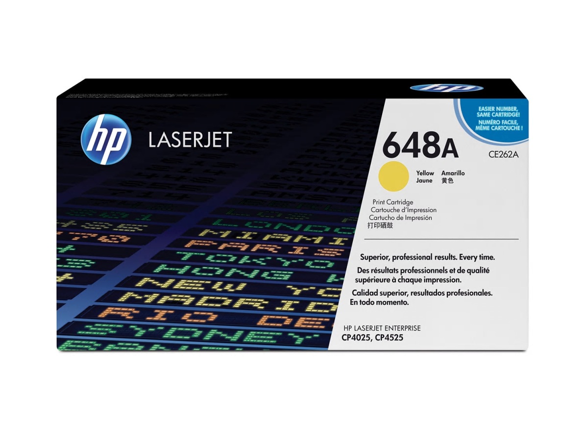 Toner HP 648A žlutý (CE262A)