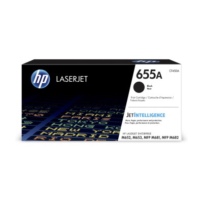 Toner HP 655A černý (CF450A)