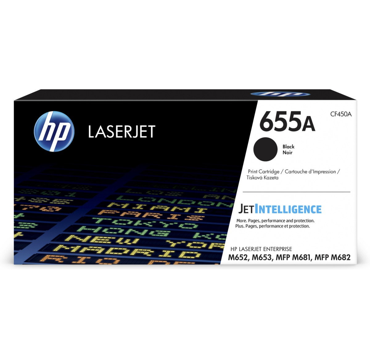 Toner HP 655A černý (CF450A)