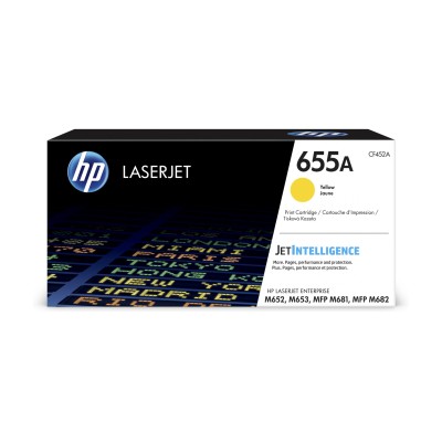Toner HP 655A žlutý (CF452A)
