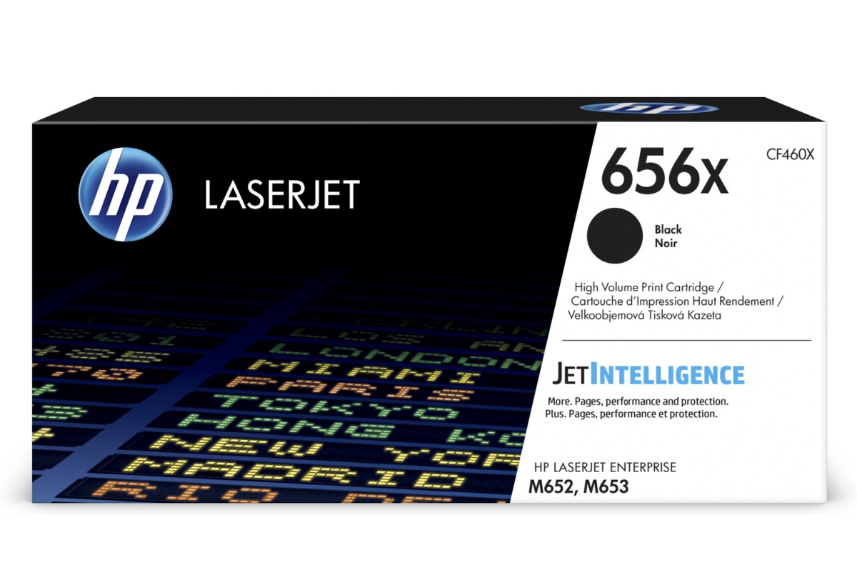 Toner HP 656X černý (CF460X)
