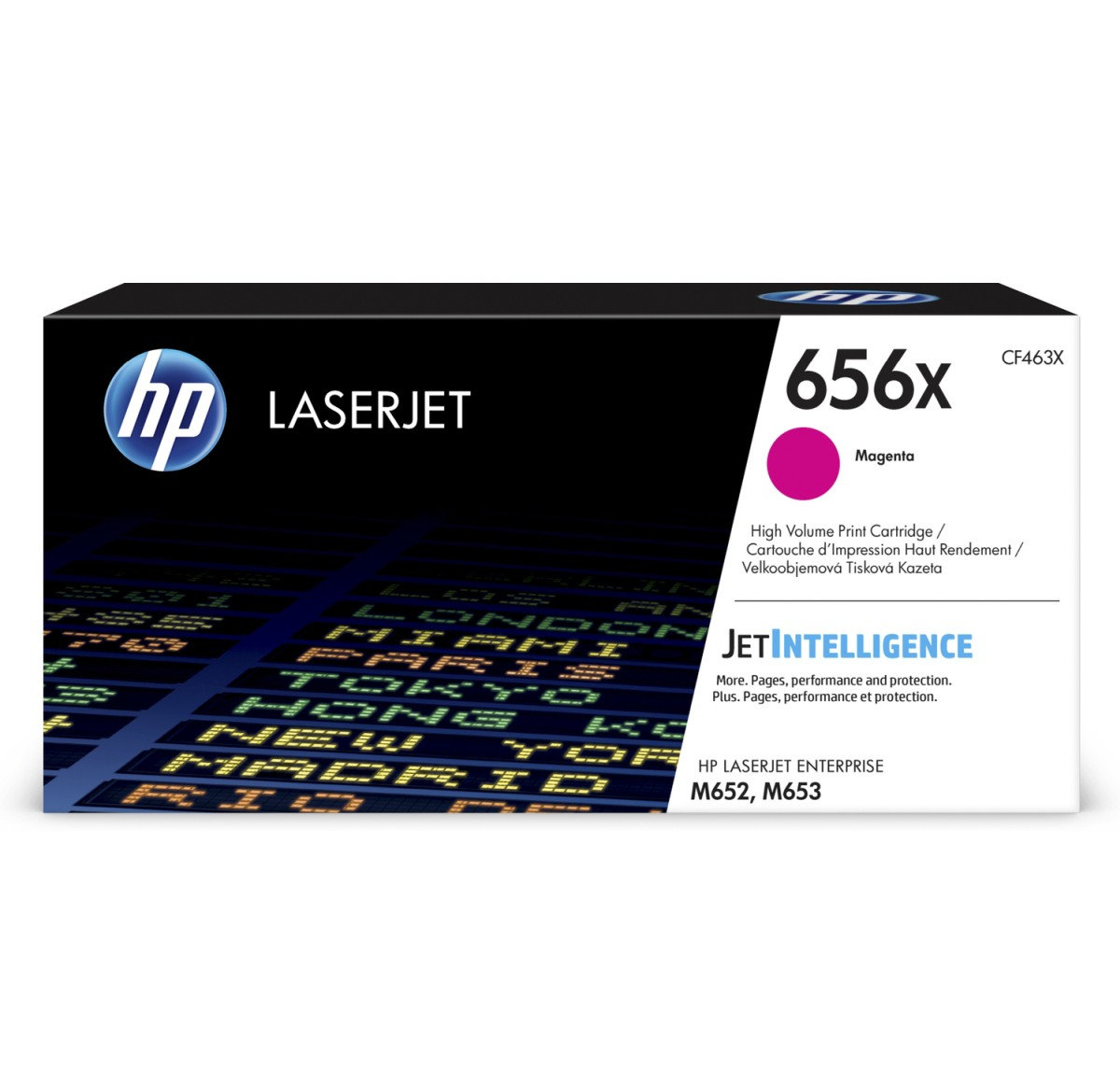 Toner do tiskárny HP 656X purpurový (CF463X)