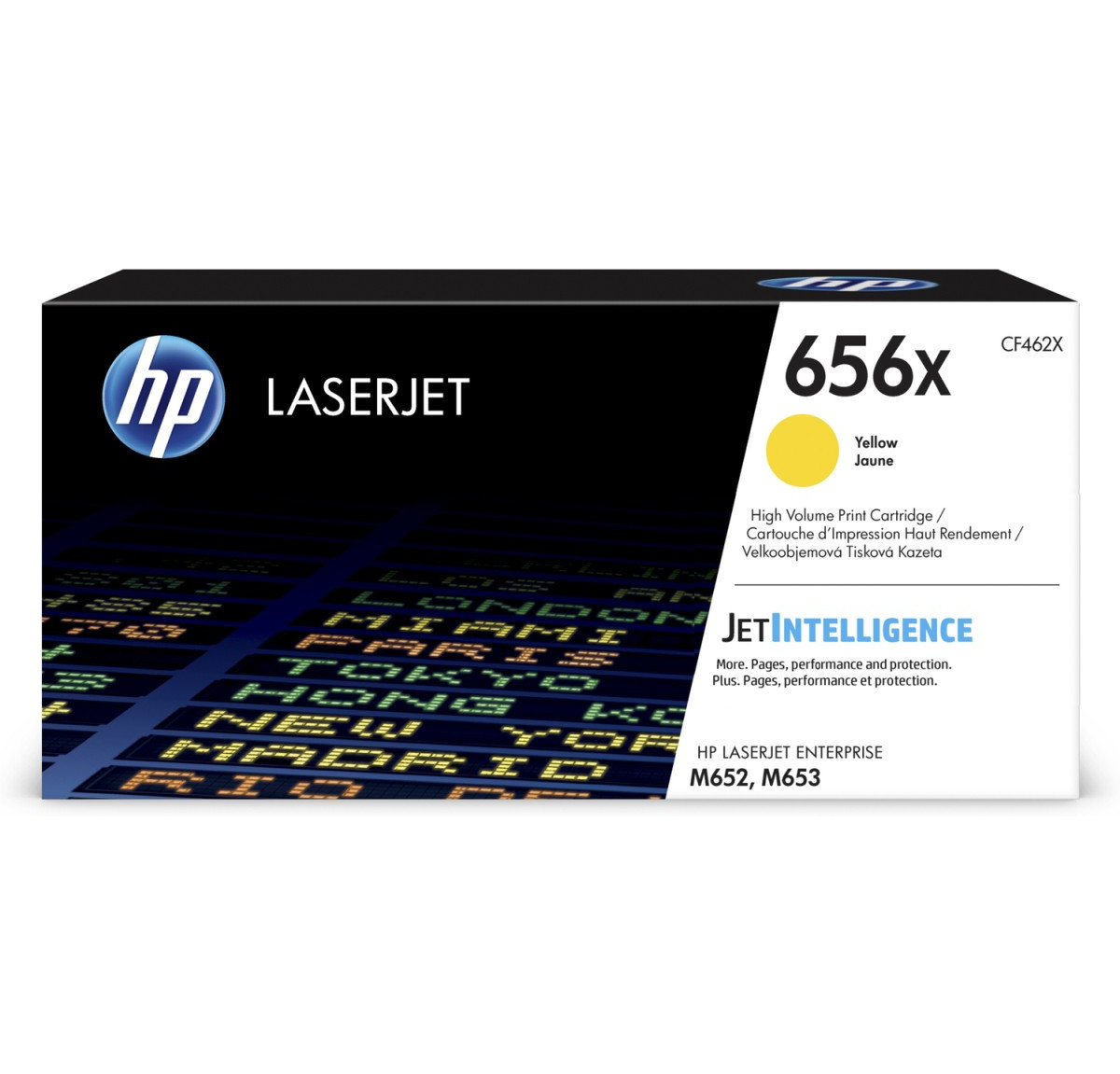Toner HP 656X žlutý (CF462X)