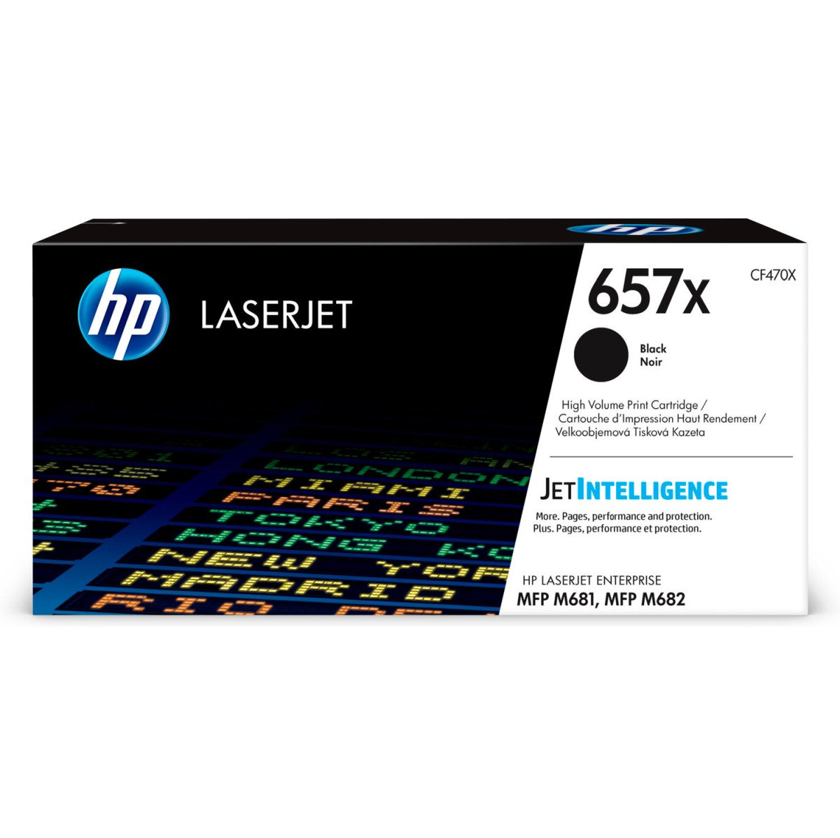 Toner do tiskárny HP 657X černý (CF470X)