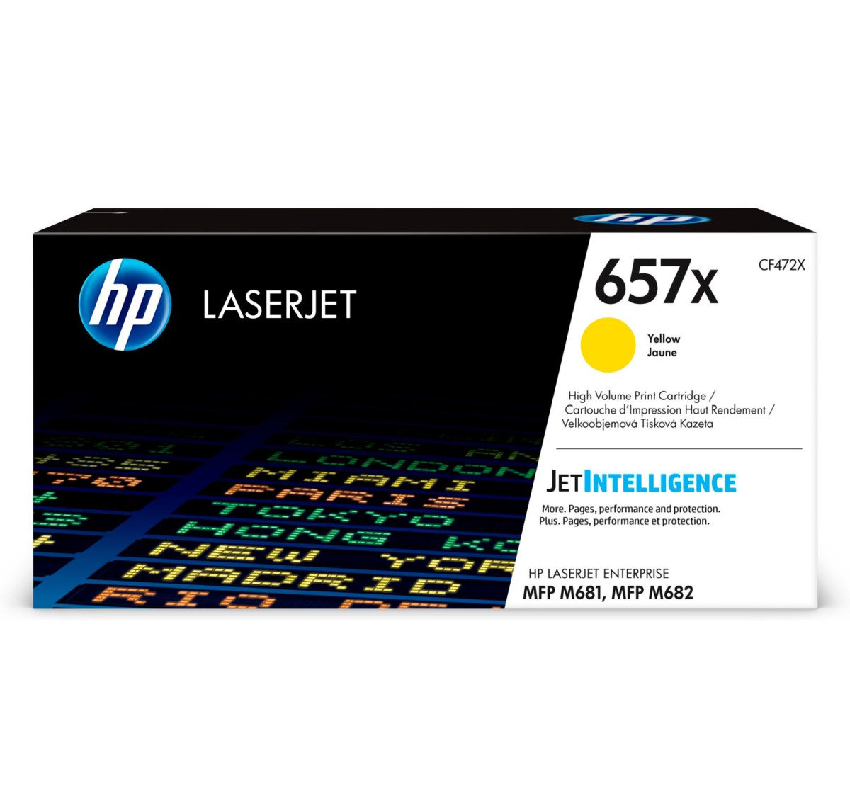 Toner do tiskárny HP 657X žlutý (CF472X)