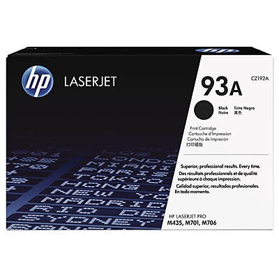 Toner HP 93A černý (CZ192A)