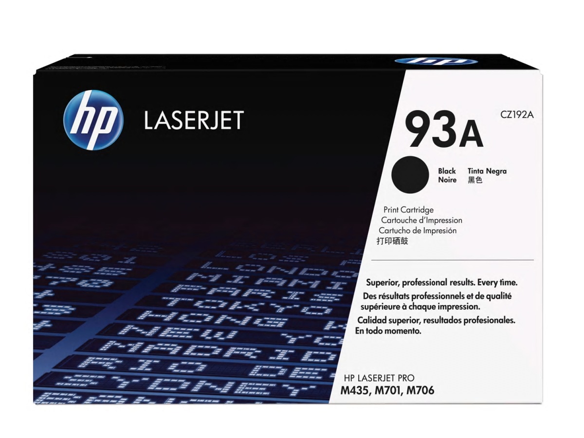 Toner HP 93A černý (CZ192A)