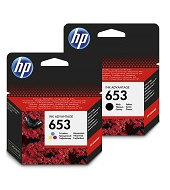 Sada inkoustových kazet HP 653 pro snadné objednání (HP-653)