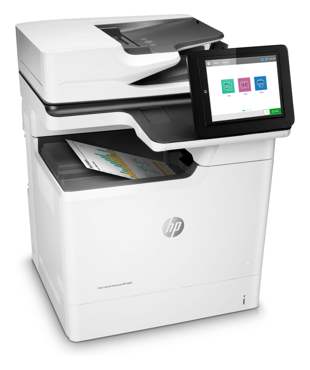 HP Color LaserJet Enterprise M681dh (J8A10A#B19)