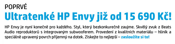 Ultratenké HP Envy!